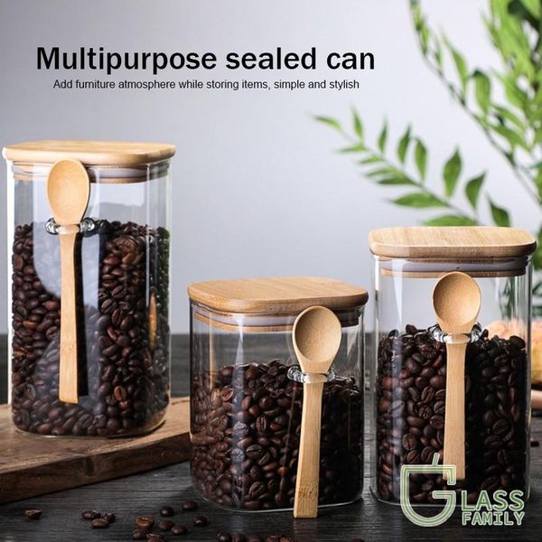 borosilicate glass jar, airtight container with bamboo lid, spice storage organization matching wood spoon for kitchen bottles & jars
borosilicate glass jar, airtight container with bamboo lid, spice storage organization matching wood spoon for kitchen bottles & jars