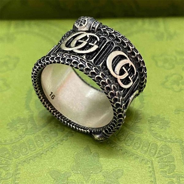iter women ring s925 silver zodiac snake stripe pattern ring fashion couple ring, Golden;silver
iter women ring s925 silver zodiac snake stripe pattern ring fashion couple ring, Golden;silver