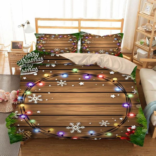 bedding sets neon light wood board christmas decoration picture print factory customized sheets quilt cover
bedding sets neon light wood board christmas decoration picture print factory customized sheets quilt cover