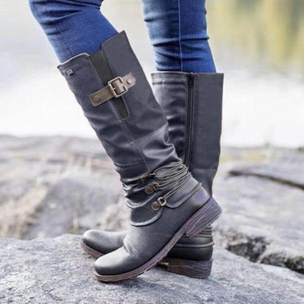 boots women long cowboy western block heel round toe knee high motorcycle casual daily walking shoe footwear, Black
boots women long cowboy western block heel round toe knee high motorcycle casual daily walking shoe footwear, Black