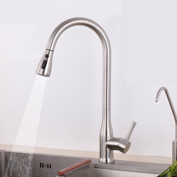 kitchen faucets put out 304 stainless steel faucet sink mixer brushed surface lead and cold water
kitchen faucets put out 304 stainless steel faucet sink mixer brushed surface lead and cold water