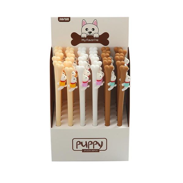 gel pens 36 pcs/lot cartoon dog bones pen cute 0.5 mm signature school office writing supplies promotional gift
gel pens 36 pcs/lot cartoon dog bones pen cute 0.5 mm signature school office writing supplies promotional gift