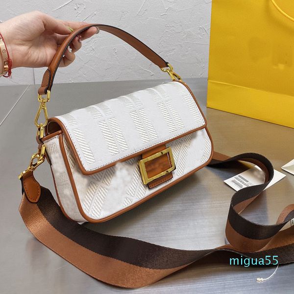 middle ancient baguette bag ladies crossbody handbag single shoulder f letter pack women wallet high quality