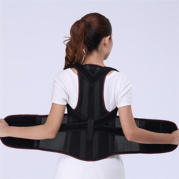 posture corrector for men and women back brace clavicle support sslouching hunching adjustable trainer, Black;blue
posture corrector for men and women back brace clavicle support sslouching hunching adjustable trainer, Black;blue