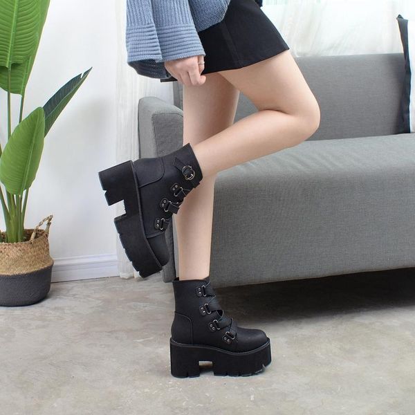 punk style women's boots, high heels, winter shoes, autumn shoes boots, Black
punk style women's boots, high heels, winter shoes, autumn shoes boots, Black