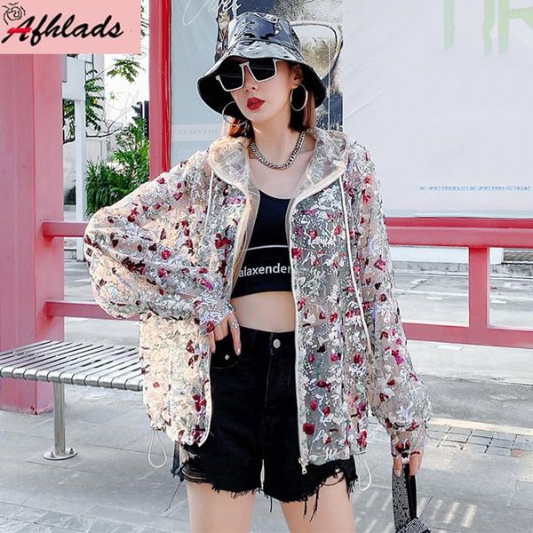 women's jackets plus size sequined embroidered flower outerwear hooded loose coats summer streetwear long sleeve zipper, Black;brown
women's jackets plus size sequined embroidered flower outerwear hooded loose coats summer streetwear long sleeve zipper, Black;brown