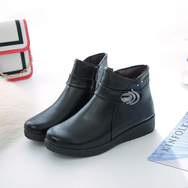 boots 2021 early winter shoes women flat heel fashion keep warm women's brand woman ankle botas femmes bottes, Black
boots 2021 early winter shoes women flat heel fashion keep warm women's brand woman ankle botas femmes bottes, Black