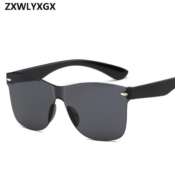 sunglasses transparent women vintage colorful retro fashion rimless sun glasses women's brand eyewear, White;black
sunglasses transparent women vintage colorful retro fashion rimless sun glasses women's brand eyewear, White;black