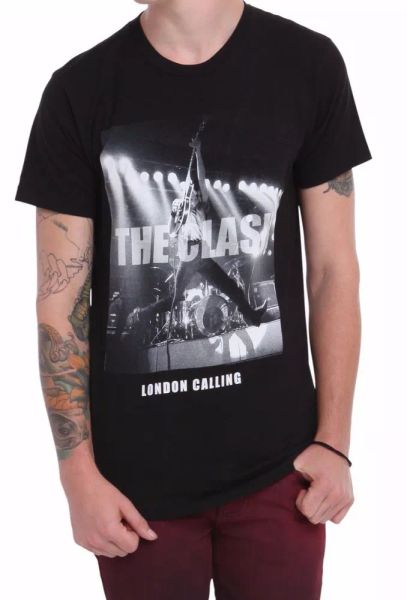 The Clash LONDON CALLING Punk Rock T-Shirt NWT Authentic & Licensed, White;black
The Clash LONDON CALLING Punk Rock T-Shirt NWT Authentic & Licensed, White;black