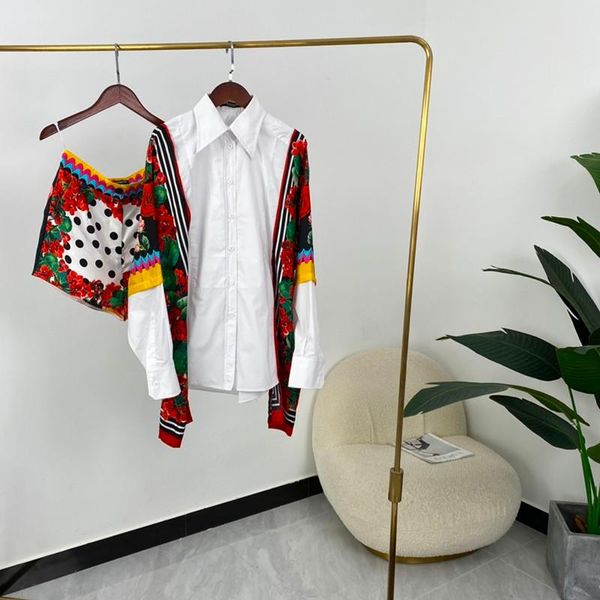 women's tracksuits summer autumn women fashion long sleeve colorful floral print blouse and shorts suit set, Gray
women's tracksuits summer autumn women fashion long sleeve colorful floral print blouse and shorts suit set, Gray