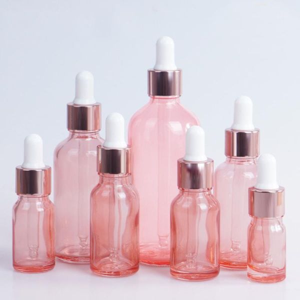 100pcs/lot 5ml 10ml 15ml 20ml 30ml 50ml 100ml pink glass dropper bottle for essential oil with rose gold ring cap storage bottles & jars1
100pcs/lot 5ml 10ml 15ml 20ml 30ml 50ml 100ml pink glass dropper bottle for essential oil with rose gold ring cap storage bottles & jars1