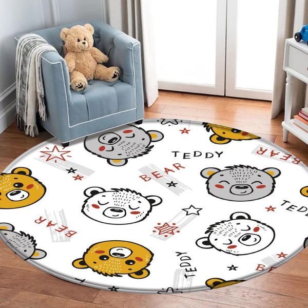 carpets tapete peludo cartoon animal bear non-slip flannel round carpet children's room home door mat living bedroom
carpets tapete peludo cartoon animal bear non-slip flannel round carpet children's room home door mat living bedroom