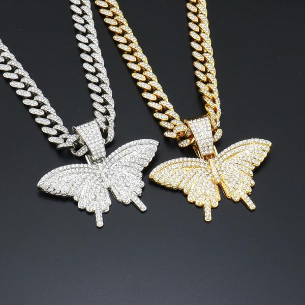 chains oeny rock hip hop insect butterfly shaped diamond necklace cuban chain iced out bling hiphop necklaces charm jewelry, Silver
chains oeny rock hip hop insect butterfly shaped diamond necklace cuban chain iced out bling hiphop necklaces charm jewelry, Silver