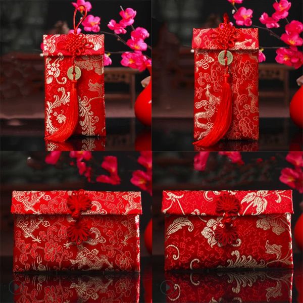 greeting cards silk cloth brocade red envelopes dragon phoenix pattern chinese knot
greeting cards silk cloth brocade red envelopes dragon phoenix pattern chinese knot