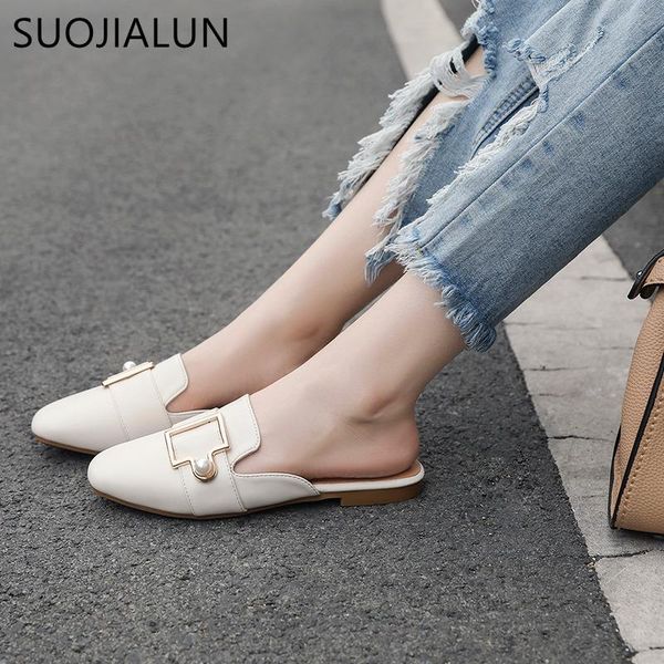 slippers suojialun big size 35-41 summer ladies casual flat women round toe mules shoes outside slides slip on sandals, Black
slippers suojialun big size 35-41 summer ladies casual flat women round toe mules shoes outside slides slip on sandals, Black