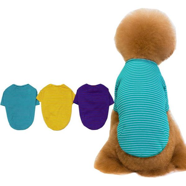 dog apparel clothes spring and summerstyle pet clothing breathable fashion classic stripe base shirt small
dog apparel clothes spring and summerstyle pet clothing breathable fashion classic stripe base shirt small