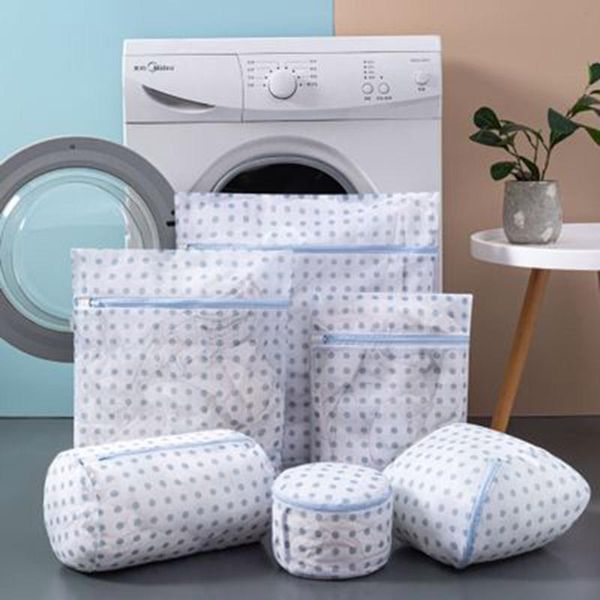 fresh polka dots laundry bag for bra clothes sheet washing machine accessories sorting cleaning zipper net bags
fresh polka dots laundry bag for bra clothes sheet washing machine accessories sorting cleaning zipper net bags