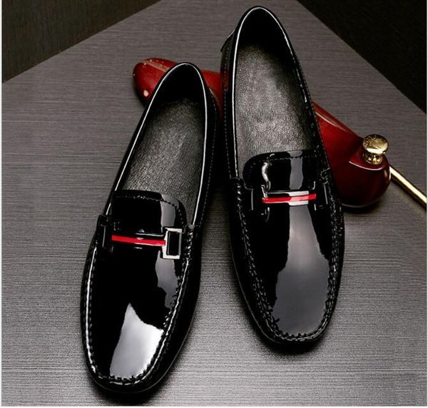 dress shoes peas genuine leather formal suit wedding party flat heel mens loafers, Black
dress shoes peas genuine leather formal suit wedding party flat heel mens loafers, Black