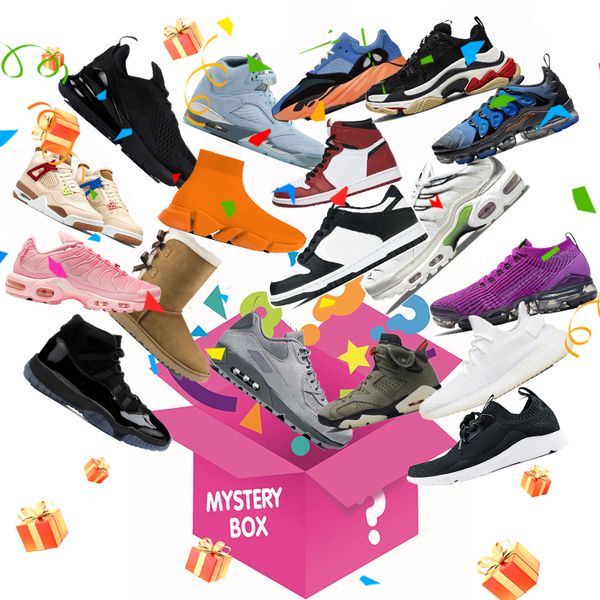 with box surprise lucky mystery box 100% basketball shoes 1s 4s 13s running tn plus snow boots triple s novelty christmas gifts most popular, Black
with box surprise lucky mystery box 100% basketball shoes 1s 4s 13s running tn plus snow boots triple s novelty christmas gifts most popular, Black