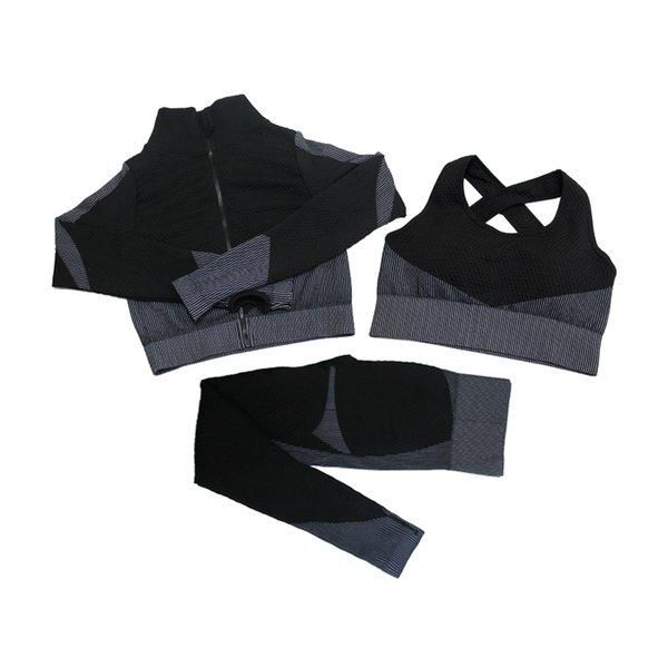shaping leggings fitness suits yoga women outfits 3pcs sets long sleeve shirt+sport bra+seamless workout running clothing gym wear,lf051 10, White;red
shaping leggings fitness suits yoga women outfits 3pcs sets long sleeve shirt+sport bra+seamless workout running clothing gym wear,lf051 10, White;red