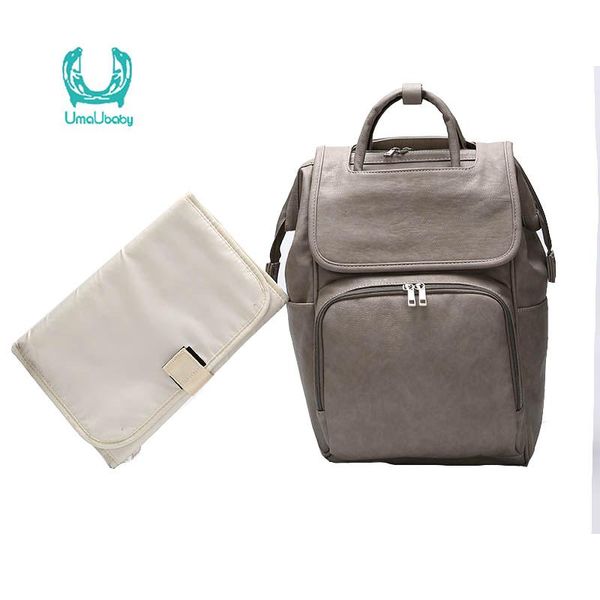 diaper bags umaubaby 2021 pu brown backpack for baby large capacity waterproof bag mother stroller pad
diaper bags umaubaby 2021 pu brown backpack for baby large capacity waterproof bag mother stroller pad