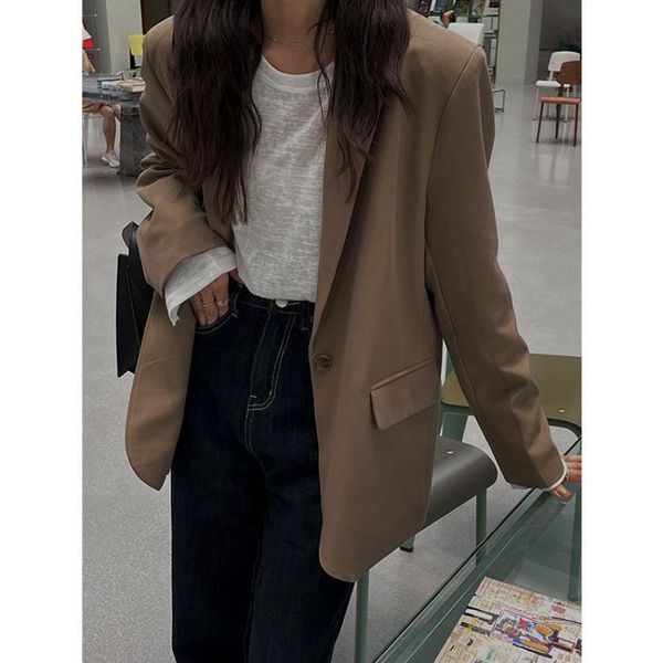 women's suits & blazers early autumn 2021 shoulder pad suit jacket female korean version loose casual solid color commuter long-sleeved, White;black
women's suits & blazers early autumn 2021 shoulder pad suit jacket female korean version loose casual solid color commuter long-sleeved, White;black