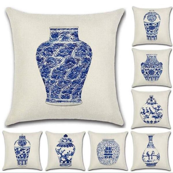 cushion/decorative pillow blue and white porcelain art cotton linen square sofa cushion cover 45x45 cm hug pillowcover chinese retro style h
cushion/decorative pillow blue and white porcelain art cotton linen square sofa cushion cover 45x45 cm hug pillowcover chinese retro style h