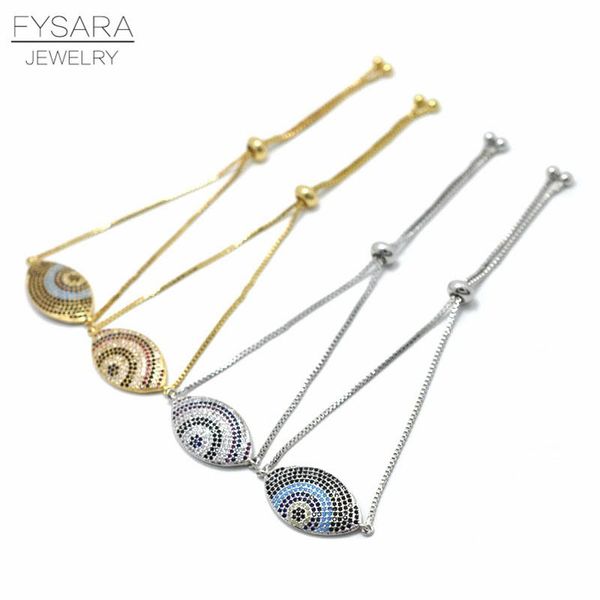 charm bracelets fysara gypsy turkish evil eye bracelet for women jewelry full crystal micro chains adjustable size men bangles bridal, Golden;silver
charm bracelets fysara gypsy turkish evil eye bracelet for women jewelry full crystal micro chains adjustable size men bangles bridal, Golden;silver