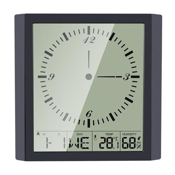 wall clocks digital clock modern design deskmute calendars temperature humidity display living room home decor horloge
wall clocks digital clock modern design deskmute calendars temperature humidity display living room home decor horloge