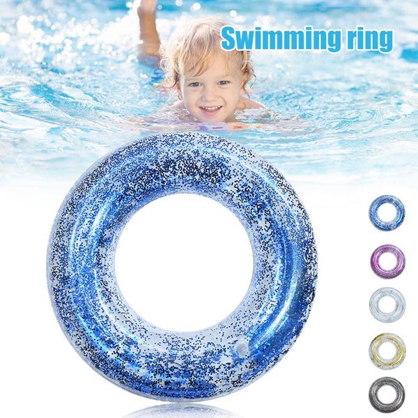 life vest & buoy inflatable pool float tube transparent swimming ring with colorful sparkling glitters for kids and adults 
life vest & buoy inflatable pool float tube transparent swimming ring with colorful sparkling glitters for kids and adults