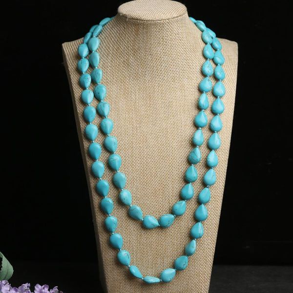 chokers blue stone necklace geometric natural women's jewelry fashion beads handmade birthday gift ethnic vintage, Golden;silver
chokers blue stone necklace geometric natural women's jewelry fashion beads handmade birthday gift ethnic vintage, Golden;silver