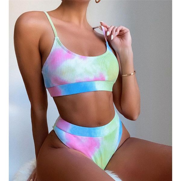 one-piece suits 2021 tie dye ribbed female swimsuit high waist bikini women swimwear two-pieces set bather bathing suit swim
one-piece suits 2021 tie dye ribbed female swimsuit high waist bikini women swimwear two-pieces set bather bathing suit swim