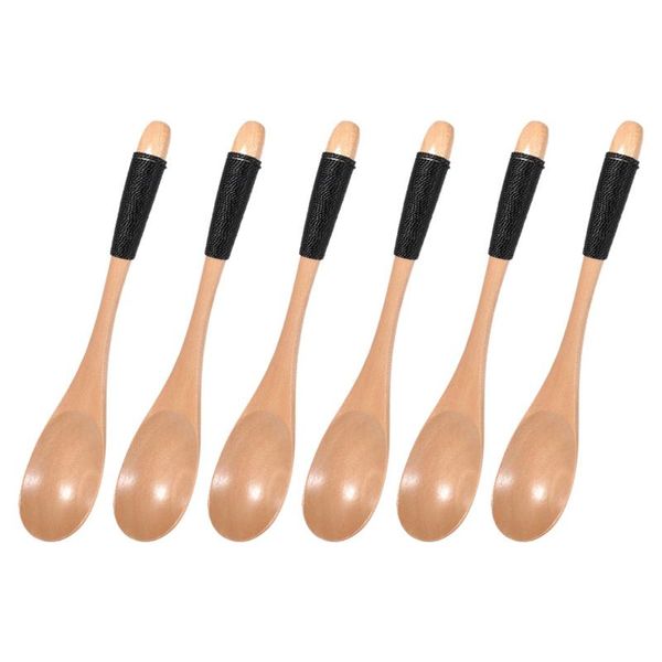 pcs wooden spoons, wood soup spoons for eating mixing stirring cooking, with tied line on handle dinnerware sets
pcs wooden spoons, wood soup spoons for eating mixing stirring cooking, with tied line on handle dinnerware sets