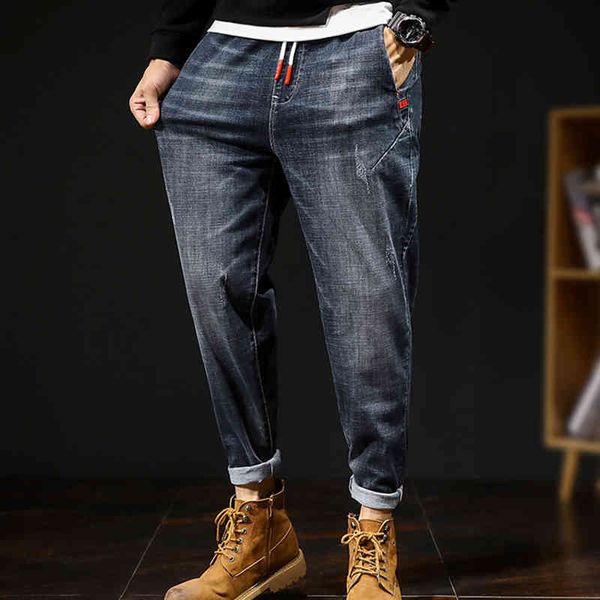 men's jeans large size stretch harem loose jeans young men fall/winter loose and fatty increase men trendy small feet jeans drop, Blue
men's jeans large size stretch harem loose jeans young men fall/winter loose and fatty increase men trendy small feet jeans drop, Blue