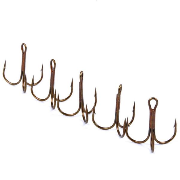 200pcs high carbon steel treble fishing hooks size 2#-10# round bend 30 for each pack tackle
200pcs high carbon steel treble fishing hooks size 2#-10# round bend 30 for each pack tackle
