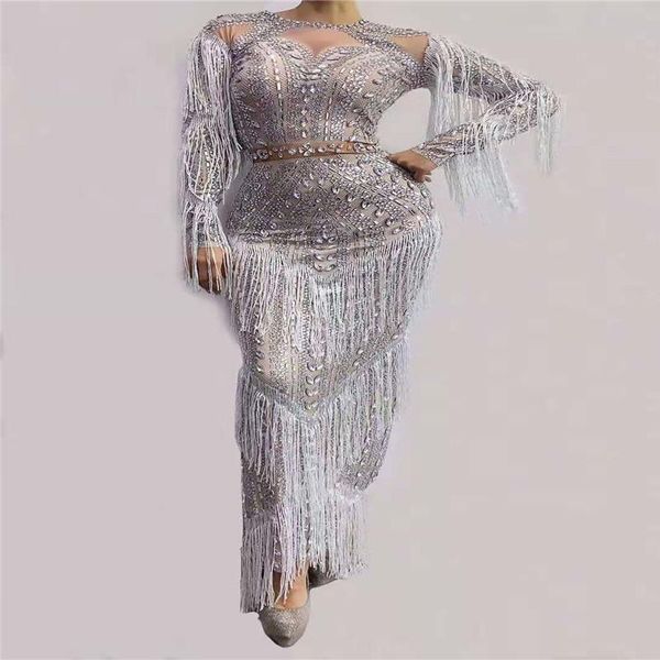 party decoration h116 show singer jumpsuit perspective tassels elastic stretched diamond drilling chain long sleeve pearls gem club dj
party decoration h116 show singer jumpsuit perspective tassels elastic stretched diamond drilling chain long sleeve pearls gem club dj
