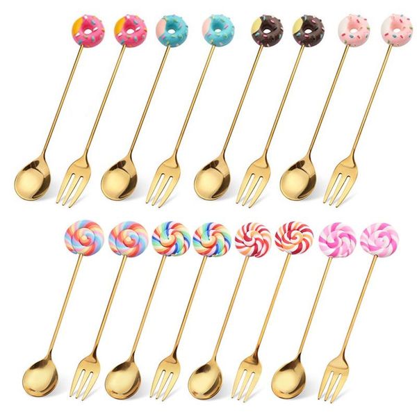 spoons lovely mini stainless steel doughnut dessert spoon fork home kitchen flatware dinnerware tableware tea coffee ice cream tool
spoons lovely mini stainless steel doughnut dessert spoon fork home kitchen flatware dinnerware tableware tea coffee ice cream tool