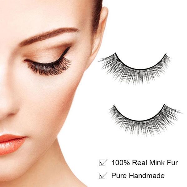 false eyelashes 1/3/5 pairs handmade eyelash extension thick soft natural mink hair eye tail elongated fake lashes daily makeup
false eyelashes 1/3/5 pairs handmade eyelash extension thick soft natural mink hair eye tail elongated fake lashes daily makeup