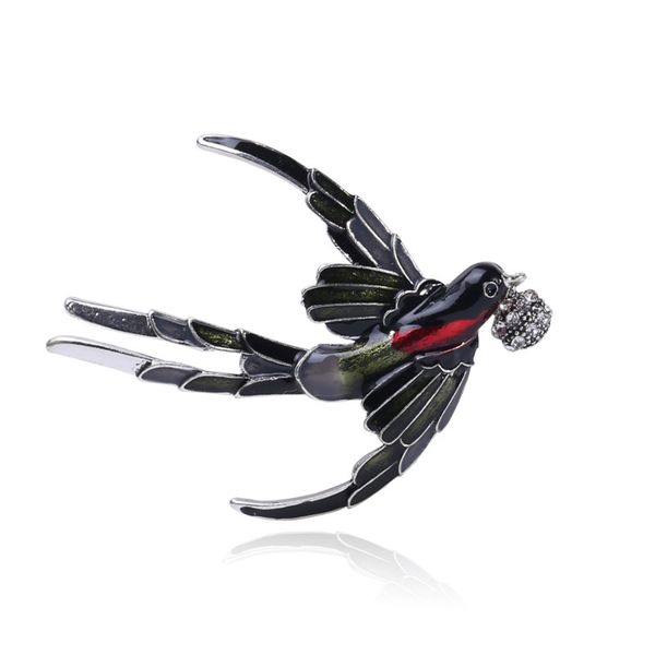 factory wind alloy oil drop swallow animal brooch versatile temperament clothing accessories christmas
factory wind alloy oil drop swallow animal brooch versatile temperament clothing accessories christmas