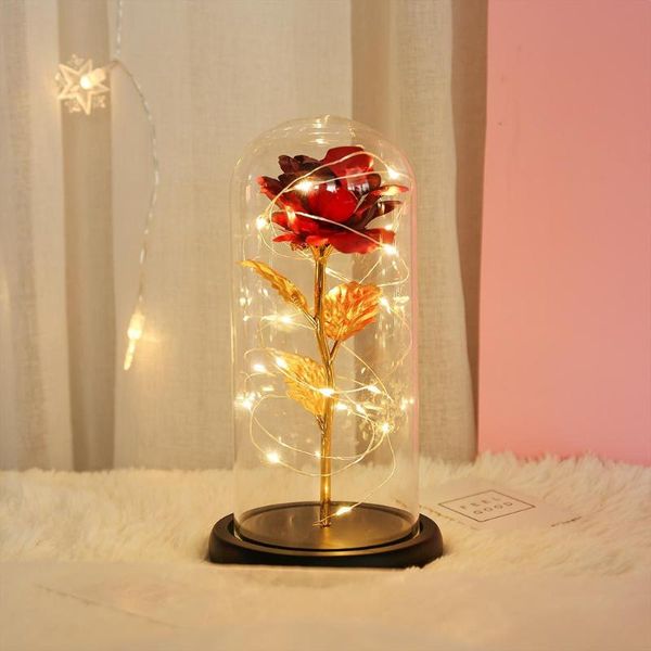 gold-foil roses glass cover decorative ornaments with lights valentine's day imitation rose small night lamp flowers & wreaths
gold-foil roses glass cover decorative ornaments with lights valentine's day imitation rose small night lamp flowers & wreaths
