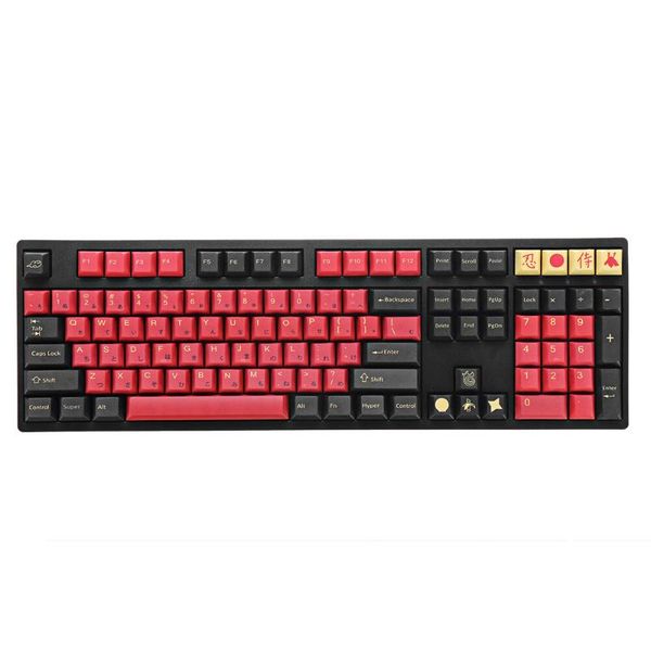 keys samurai keycap set cherry profile pbt five-sided sublimation japanese keycaps for mechanical keyboard keyboards
keys samurai keycap set cherry profile pbt five-sided sublimation japanese keycaps for mechanical keyboard keyboards
