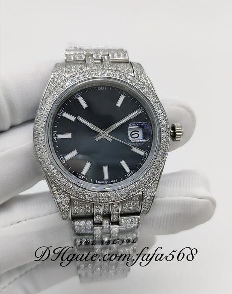 bf watches 126300 41mm iced out full diamond automatic mens watch pavé diamonds arabic dial steel bracelet gents wristwatches r128a, Slivery;brown
bf watches 126300 41mm iced out full diamond automatic mens watch pavé diamonds arabic dial steel bracelet gents wristwatches r128a, Slivery;brown