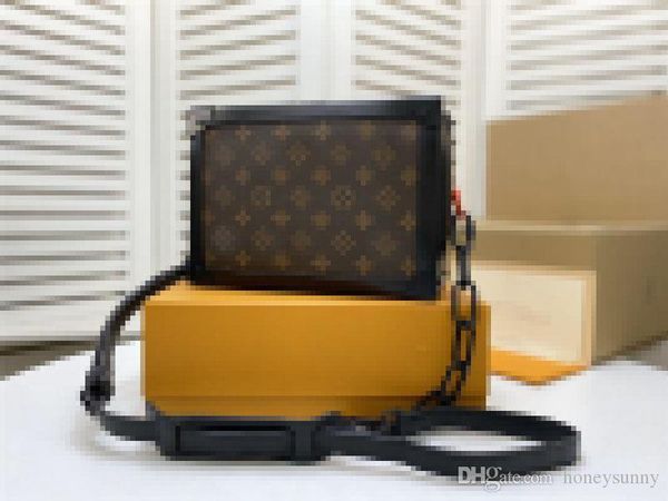 soft trunk brown leather handle bag mini soft trunk eclipse canvas shoulder bag handbag size:25x18x10cm
soft trunk brown leather handle bag mini soft trunk eclipse canvas shoulder bag handbag size:25x18x10cm
