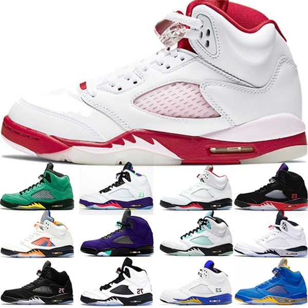 jumpman basketball shoes 5 5s what the fire red ducks grape island green white cement mens trainers sneakers sports size 7-13
jumpman basketball shoes 5 5s what the fire red ducks grape island green white cement mens trainers sneakers sports size 7-13