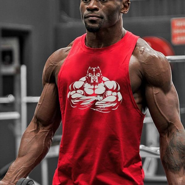 mens cotton sleeveless shirt animal bodybuilding workout tank muscle fitness shirts male gym skull beast stringer vest, White;black
mens cotton sleeveless shirt animal bodybuilding workout tank muscle fitness shirts male gym skull beast stringer vest, White;black