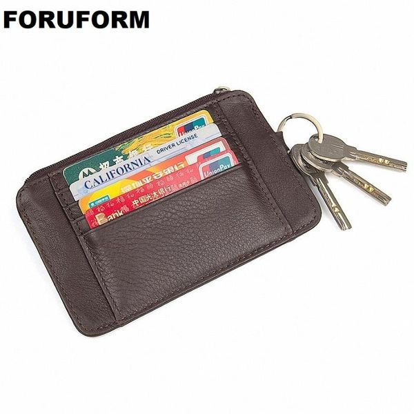 card holders slim holder with key ring coin pocket men's for car genuine leather zipper wallet li-2093, Brown;gray
card holders slim holder with key ring coin pocket men's for car genuine leather zipper wallet li-2093, Brown;gray