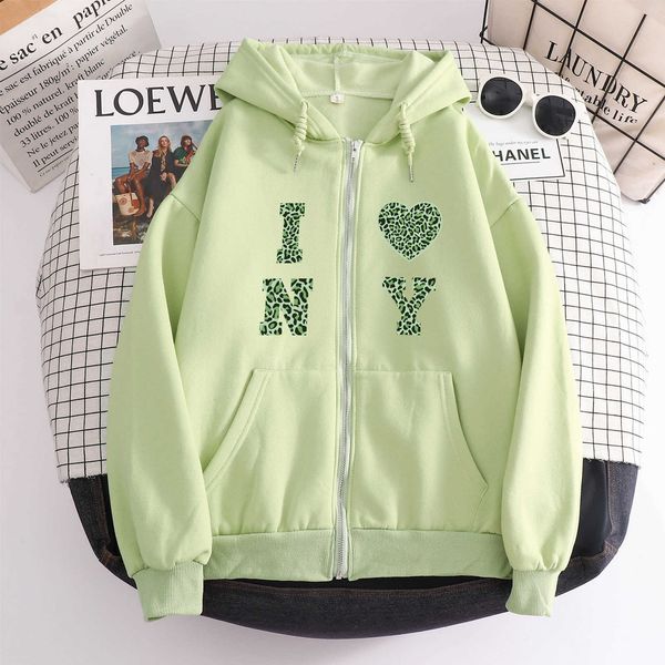 letter zip up hoodie women long sleeve pocket shirt hooded zipper sweatshirts for women cotton hoodies woman ropa mujer y0820, Black
letter zip up hoodie women long sleeve pocket shirt hooded zipper sweatshirts for women cotton hoodies woman ropa mujer y0820, Black