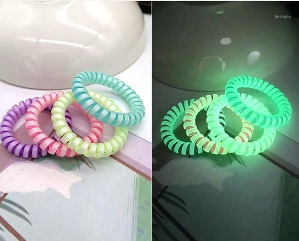 pcs elastic hair bands for women accessories girl's glow spiral ties cute ponytail holders 2021 vervae 1, Black;brown
pcs elastic hair bands for women accessories girl's glow spiral ties cute ponytail holders 2021 vervae 1, Black;brown