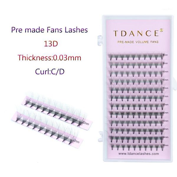 tdance eyelash extension pre made fans 13d thickness 0.03mm for russian volume lshes1
tdance eyelash extension pre made fans 13d thickness 0.03mm for russian volume lshes1
