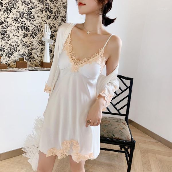 women's sleepwear 2021 2 pieces women pajamas sets faux silk elegant lace fashion spring autumn lounge wear set, Black;red
women's sleepwear 2021 2 pieces women pajamas sets faux silk elegant lace fashion spring autumn lounge wear set, Black;red